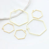 6pcs Zinc Alloy Triangle Charms for Jewelry Making