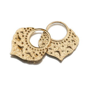 Brass Handbag Shape Charms Heart Star Pendant DIY Boho Jewelry