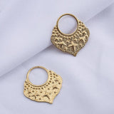 Brass Handbag Shape Charms Heart Star Pendant DIY Boho Jewelry