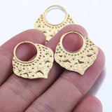 Brass Handbag Shape Charms Heart Star Pendant DIY Boho Jewelry
