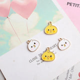 20Pcs Pouting Chick Head Animal Charms for Jewelry Making