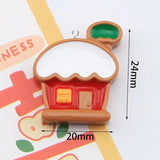 10Pcs Christmas Charms for Jewelry Making Santa Claus Trees Gingerbread Man