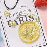 Brass Sun Face Charms Pendant Lot for DIY Jewelry Making