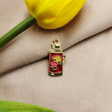 10pcs Enamel Charms Phonograph Dangle DIY Bracelet Earrings