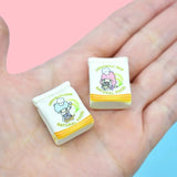 10Pcs Resin Flour Sack Charms Pendants Mini Toy Craft Diy Earings Necklace