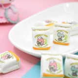 10Pcs Resin Flour Sack Charms Pendants Mini Toy Craft Diy Earings Necklace