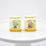 10Pcs Resin Flour Sack Charms Pendants Mini Toy Craft Diy Earings Necklace