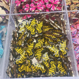 20Pcs Colorful Butterfly Earring Charms Pendant Jewelry Making Supplies