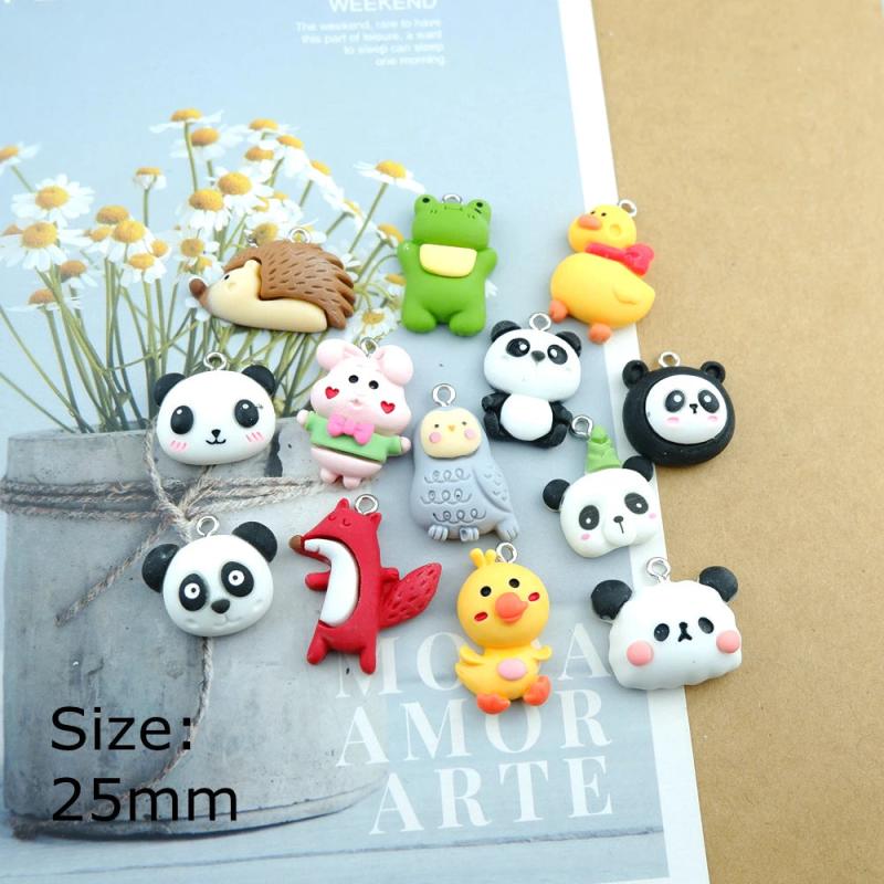 Resin Animal Charms for DIY Jewelry Making