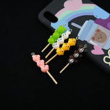 Mushroom Heart Cartoon Donuts Charms For Jewelry Making