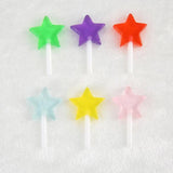 16pcs Glitter Resin Lollipop Charms for Jewelry Making DIY Keychain