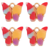 Colorful Acrylic Butterfly Necklace Pendant for Jewelry Making
