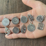 20pcs Mixed Batch Antique Multi-Religious Tag for DIY Necklace Bracelet Pendant