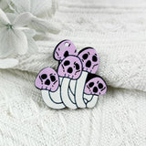 10pcs Halloween Skull Head Acrylic Charms Jewelry Making DIY