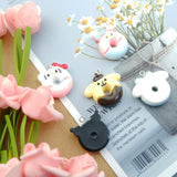 Cute Doughnut Earring Charms for Jewelry Making