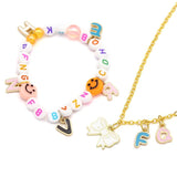 26pcs Alphabet Enamel Charms for Jewelry Making DIY Earring Bracelet Necklace