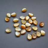 5pcs Natural Mother-of-pearl Pendant 8x10mm Side Hole Jewelry Making DIY