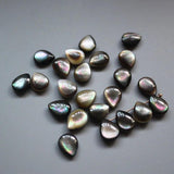 5pcs Natural Mother-of-pearl Pendant 8x10mm Side Hole Jewelry Making DIY