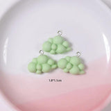 20Pcs Airplane Cloud Resin Charms for DIY Jewelry Earrings Bracelet Keychain Dec