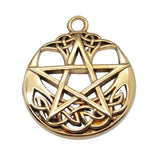 5pcs 30x35mm Pentagram Charms Pendant DIY Jewelry Making Findings
