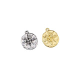 5pcs 15mm Stainless Steel High Star Charms Pendant DIY Jewelry Unfading 2 Colors