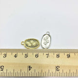 20pcs 10*16mm Flower Bee Charms Pendant Jewelry DIY Necklace Bracelet Earrings