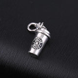 3D Coffee Cup Charms with Lobster Claw Clasp Metal Enamel Charms Alloy