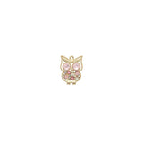 10pcs Crystal Owl 20x25mm Oil Enamel DIY Charms for Jewelry Making