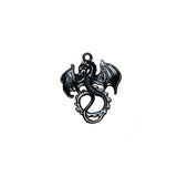 10pcs Animal Series Punk Necklace Pendant Keychain DIY Charms