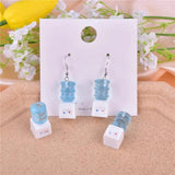 10pcs Dollhouse Water Fountain Resin Charms for DIY Jewelry Making