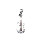 20pcs Antique Silver Bass Charms for Jewelry Making