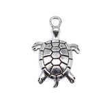 20pcs Turtle Charms for Jewelry Making DIY Findings Antique Bronze Alloy Pendant
