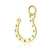 5pcs Stainless Steel Horseshoe Charms Metal Letter J for DIY Jewelry Making