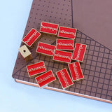DIY Beaded Red Enamel Greek Letters Bracelet Alpha Psi Ch