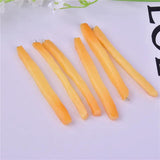 10pcs 6*90mm 3D Potato Fries Resin Earring Bracelet DIY Jewelry