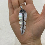 Abalone Shell Jewelry Pendant Charm Bracelet Necklace Border Multicolor