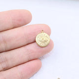5pcs Stainless Steel Star Charms Pendant DIY Necklace Earrings Bracelets