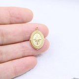5pcs Stainless Steel Star Charms Pendant DIY Necklace Earrings Bracelets