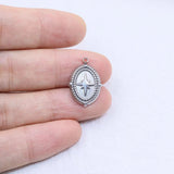 5pcs Stainless Steel Star Charms Pendant DIY Necklace Earrings Bracelets