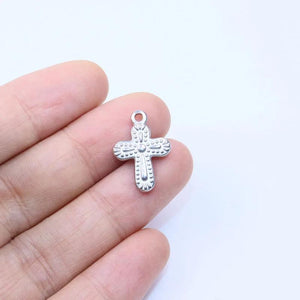 5pcs Stainless Steel Palm Tree Charms Pendant DIY Jewelry Unfading Color