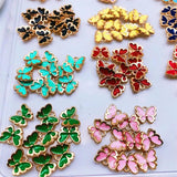 Peixin 20Pcs/Lot Kpop Butterfly Pendant DIY Jewelry Making Earring Accessories