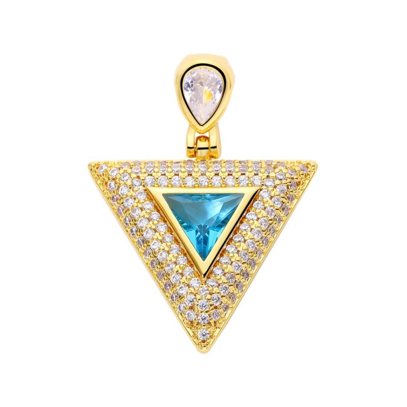 Geometric Triangle Flower Spider Mushroom Pendant Necklace DIY Jewelry Making