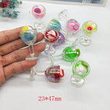 6pcs Goblet Ice Cream Resin Charms Pendants DIY Jewelry Accessory
