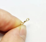 20pcs 12*15mm Flat Leopard Head DIY Jewelry Findings 2 Color