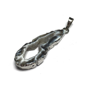 Natural Stone Irregular Pendant Crystal Agates Charm Pendants