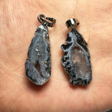 Natural Stone Irregular Pendant Crystal Agates Charm Pendants