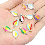 20pcs Hot Air Balloon Charms for Jewelry Making DIY Bracelets Keychains