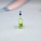 10pcs Fruit Drinking Bottle Charms Jewelry Making Findings