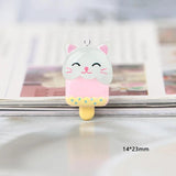 10pcs Animal Ice Cream Charms Resin Pendant Diy Jewelry Findings