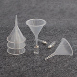 5Pcs Plastic Funnels Perfume Essential Oil Filling Tool